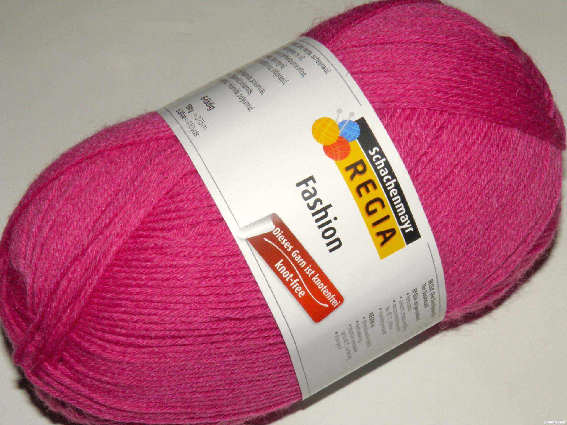 Regia 6-fädig 150g Fashion 2760 pink P33796 uni