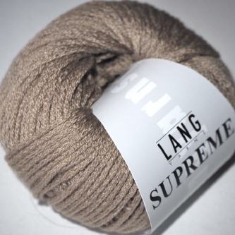 Lang Yarns Supreme 096 beige Partie 6223