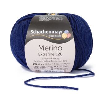 Merino Extrafine 120 158 deep blue P.1361