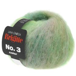 Brigitte No. 3 Color 106 gelbgrün/jade/türkis