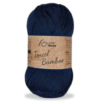 Tencel Bamboo 004 marine blau