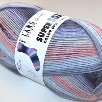 LANG YARN TWIN SOXX 4-FACH Colorful