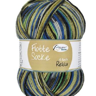 Flotte Socke 4-Fach Relax Color 1635